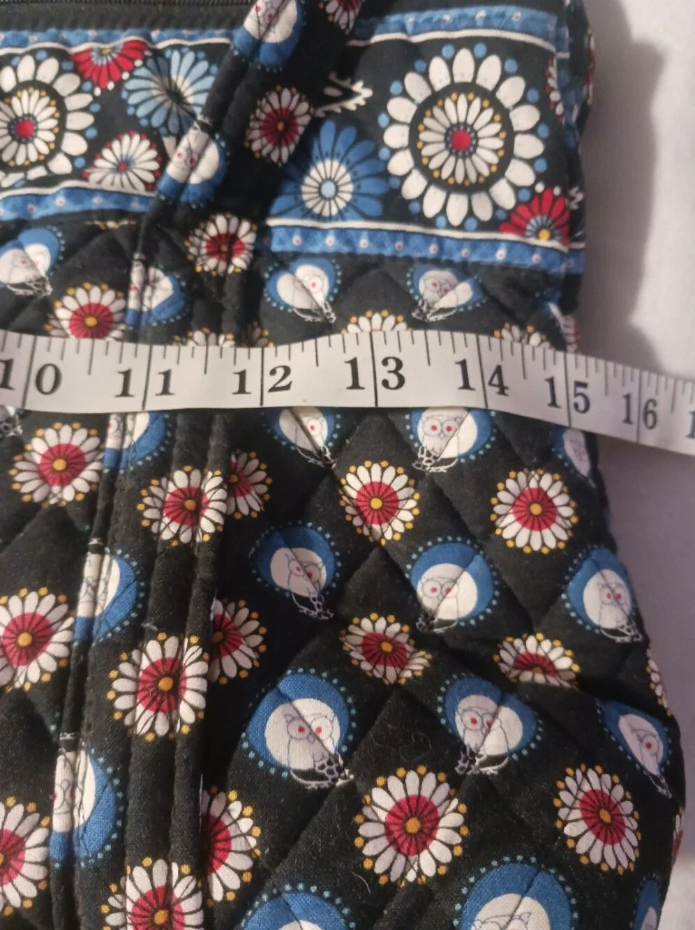 VERA BRADLEY Quilted Handbag Purse Bag Shoulder Medium Size